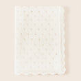 Load image into Gallery viewer, Pointelle Knit Blanket | White