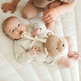 Load image into Gallery viewer, Teddy Bear Pacifier Clip
