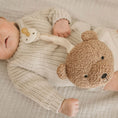 Load image into Gallery viewer, Teddy Bear Pacifier Clip