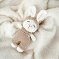 Load image into Gallery viewer, Handmade Crochet Bunny Rattle