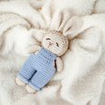 Load image into Gallery viewer, Handmade Crochet Bunny Rattle
