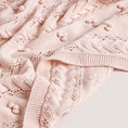 Load image into Gallery viewer, Heirloom Pom Pom Blanket | Pink