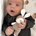 Load image into Gallery viewer, Handmade Crochet Bunny Rattle