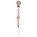 Load image into Gallery viewer, Soothing Silicone Pacifier Clip | Pink