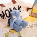 Load image into Gallery viewer, Classic Knitted Teddy Bear | Powder Blue
