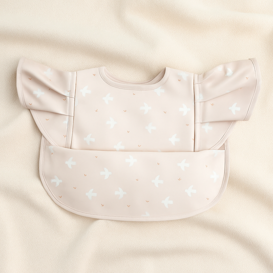 Angel Wing Bib | Blush Birdsong